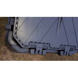 Multi 480l patrulinis komposteris juodas