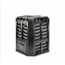 Juodas 1 dubenėlio komposteris, 360l, patvarus ir ilgaamžis