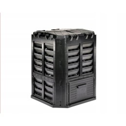 Juodas 1 dubenėlio komposteris, 360l, patvarus ir ilgaamžis