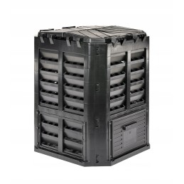 Eko sodo komposteris 360l, paimamas iš apačios