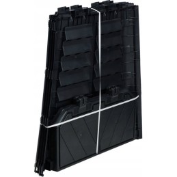 Ecobat komposteris 480l juodas, didelės talpos