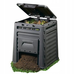 Keter Eco Composter 320l, atvartai kompostui pašalinti iš abiejų pusių (60702)
