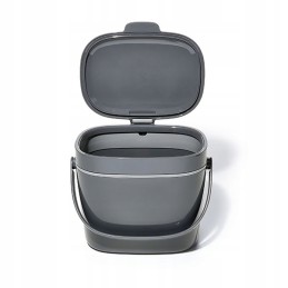 Oxo Good Grips 6 6l pilkos spalvos virtuvės komposteris