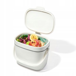 Oxo Good Grips 6 6l pilkos spalvos virtuvės komposteris