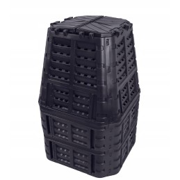 Multimodulinis sodo komposteris, juodas, 1000l