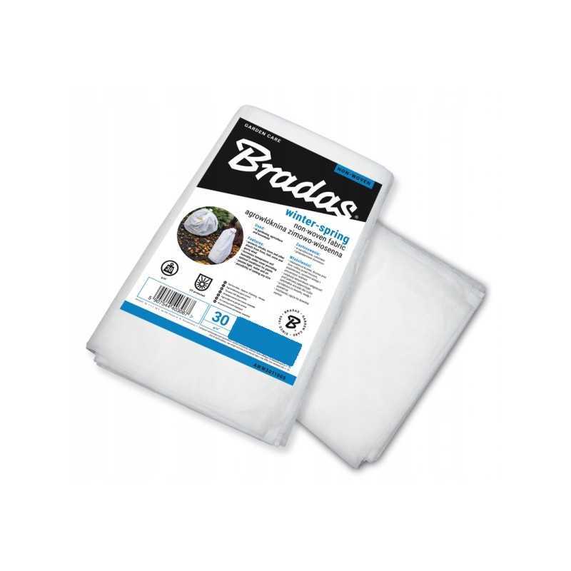 Agrotekstile 30g ziema-pavasaris 1,1 x 10m bradas