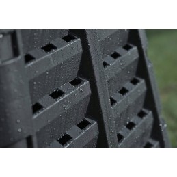 Multimodulinis sodo komposteris, juodas, 1000l