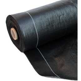 Agrotkanina kilimėlis, plotis 0,60, juodas, 94 g/m2