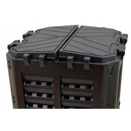 Modulinis komposteris 300l juodas g-comp Polikas