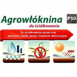 Agrotekstilė mulčiavimui p50