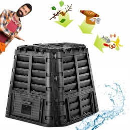 Ecosmart-480 litrų juodos spalvos