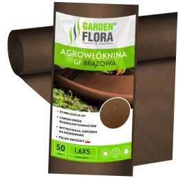 Ruda agrotekstilė 1,6m x 5mb 50g/m2 uv