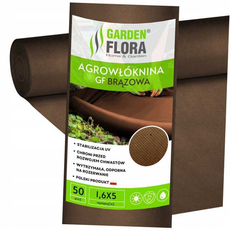 Ruda agrotekstilė 1,6m x 5mb 50g/m2 uv