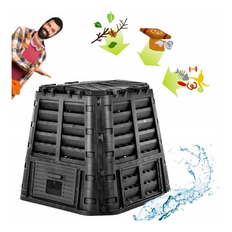 ?ecosmart-480 litrų juoda