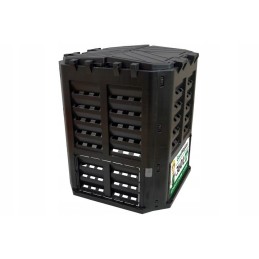 Komposteris 360l juodas lenkiškas, atsparus šalčiui