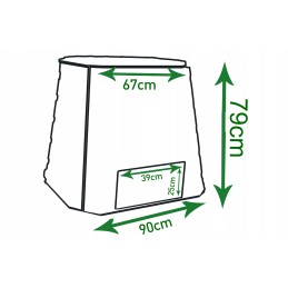 Komposteris - 420l - multikomposteris - patrulis