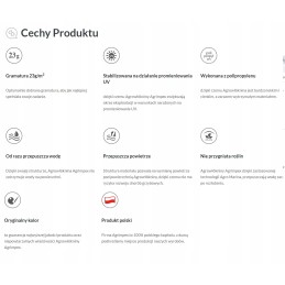 Agrotekstilės dangos spyruoklinė agro marina 3m x 5m 23g/m2