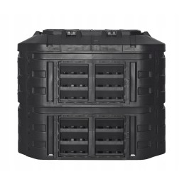 Modulinis komposteris 600l juodas