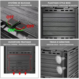 Vounot sodo komposteris 300l, 6681080889367