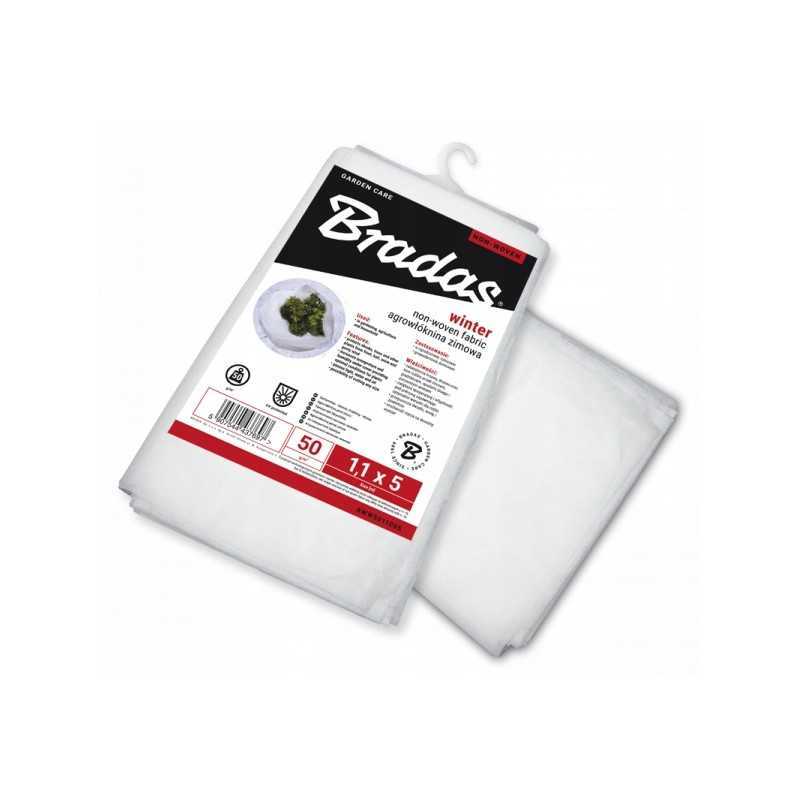 Bradas agrotekstilė 50g žieminė balta 1,1x5m