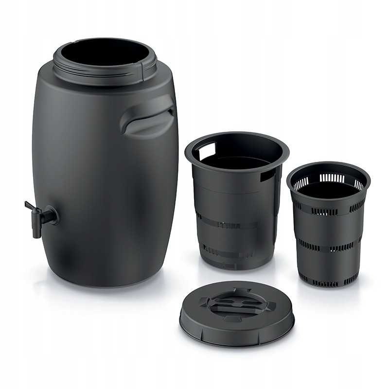 Prosperplast 1 indo komposteris, 25 l, juodas