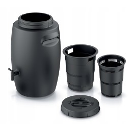 Prosperplast 1 indo komposteris, 55 l, juodas