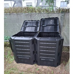 Prosperplast 1 indo komposteris, 55 l, juodas