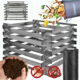 Medinis ekokomposteris – modulinė versija