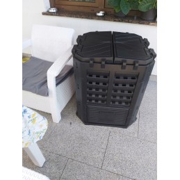 Sodo komposteris 300 l, talpus, tvirtas, ilgaamžis, vėdinamas