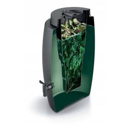 Prosperplast 1 indo komposteris, 25 l, juodas