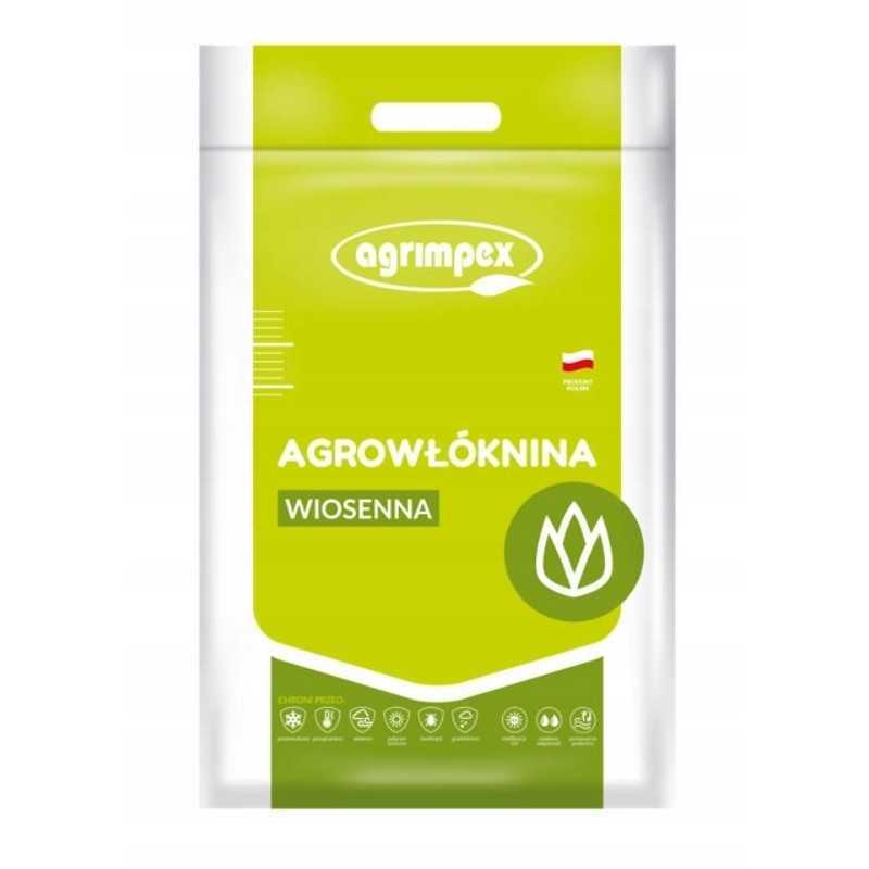 Spyruoklinė agrotekstilė balta 1,6x5m agrimpex