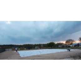 Spyruoklinė agrotekstilė, balta, 3,2 x 5 m/svoris 17