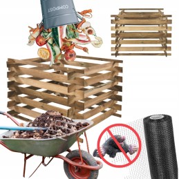 Medinis ekokomposteris – modulinė versija