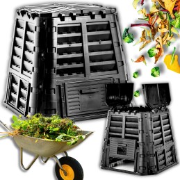 Modulinis sodo komposteris, ištisus metus, 480l