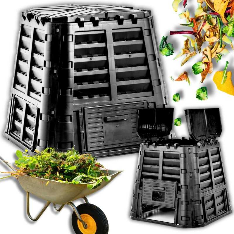 Modulinis sodo komposteris, ištisus metus, 480l