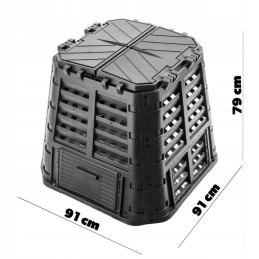 Modulinis sodo komposteris, ištisus metus, 480l
