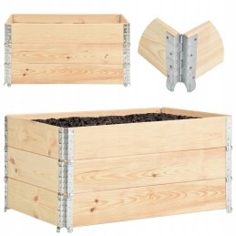 3 x medinis eko sodo komposteris 190l