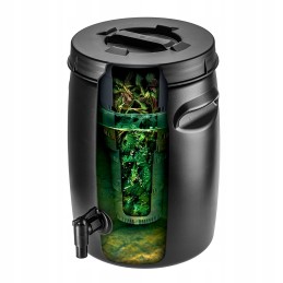 Trąšų rezervuaras 25 l sodo statinė, gaminanti srutų trąšas su čiaupu