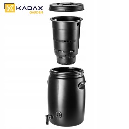 Trąšų rezervuaras 25 l sodo statinė, gaminanti srutų trąšas su čiaupu