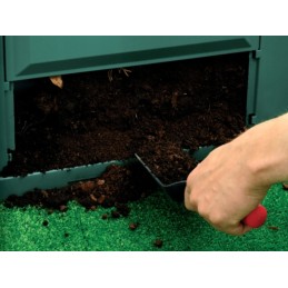 komposteris 380 l juodas