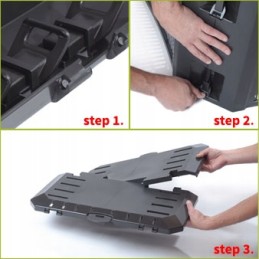 komposteris 380 l juodas