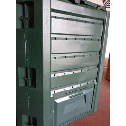 komposteris 380 l juodas