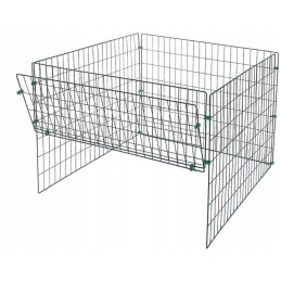 Metalsilo 660 plus žalias komposteris, 660l