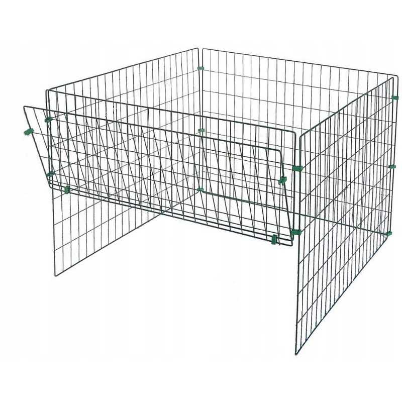 Metalsilo 660 plus žalias komposteris, 660l