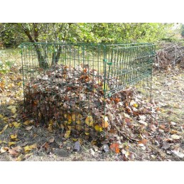 Metalsilo 660 plus žalias komposteris, 660l