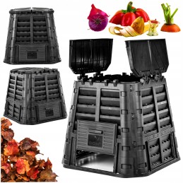 Kompostinės sodo dėžės atliekų konteineris