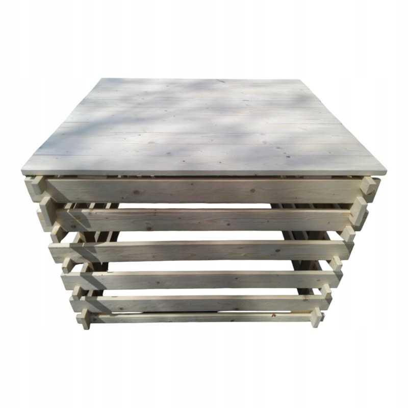 Komposto dangtis 100 natūralaus sėmenų aliejaus