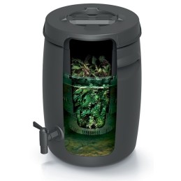 Komposterio bakas trąšoms gaminti, 25 l kamera, nemokama e-knyga