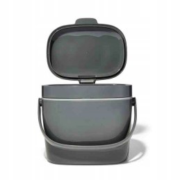 Okso-komposteris lengvai valomas 6,62l. pilkos geros rankenos