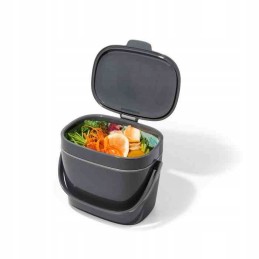 Okso-komposteris lengvai valomas 6,62l. pilkos geros rankenos